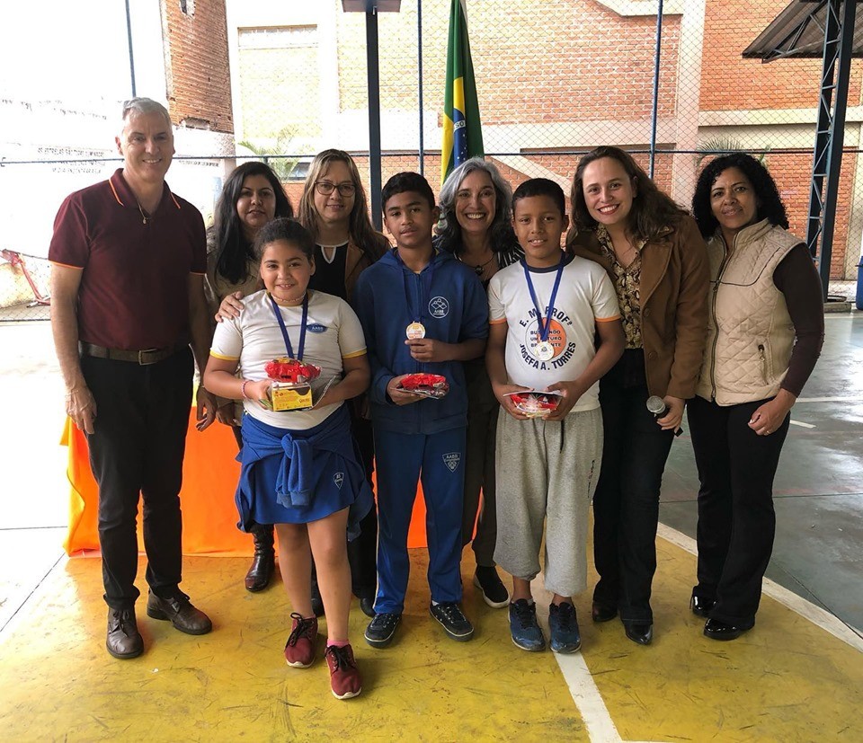 Imagem 1 da notícia: Elpa realiza visita técnica na Escola Municipal Josefa Azevedo Torres